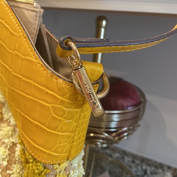 Sam Edelman yellow crocodile boho purse - Picture 6 of 13